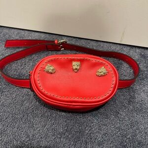 Top shop Red Studded Women's Belt Bag